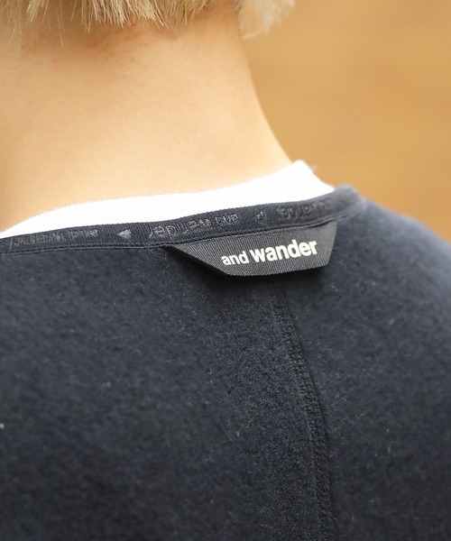 アンドワンダー（and wander）ナイロンカーディガンサイズ4 楽天市場】【SALE！40%OFF】アンドワンダー and wander ベント