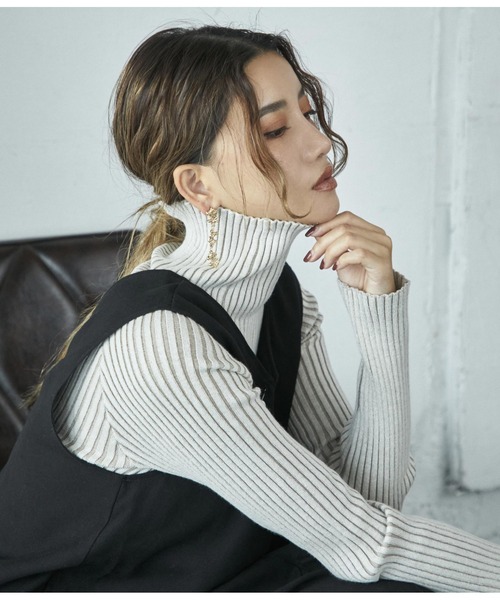 Settimissimo(セッティミッシモ)の「ニュアンスデザインスイングピアス(ピアス(両耳用)・レディース・シルバー/ゴールド・FREE)」の5枚目の写真