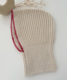 UNE MANSION | ステッチニットバラクラバフードウォーマー(ニットキャップ/ビーニー)