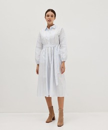 Love,Bonito | レリアナ フィット＆フレア ミダクシー シャツドレス(ワンピース)