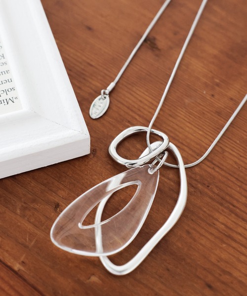 LEPSIM（レプシィム）の「マルチWAYネックレス　174249（ネックレス・レディース・ゴールド系その他2/ゴールド/ゴールド系その他/クリア/シルバー・ONE SIZE）」の5枚目の写真