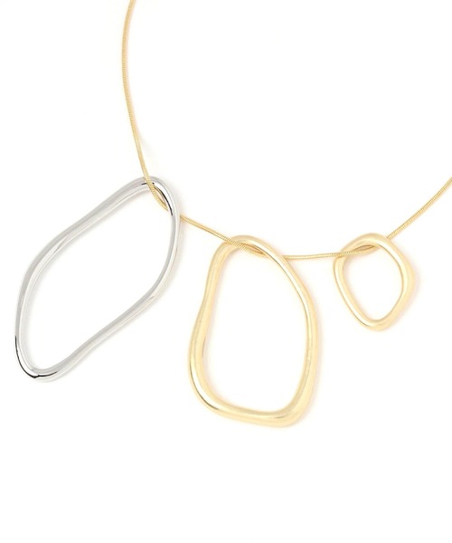 LEPSIM（レプシィム）の「マルチWAYネックレス　174249（ネックレス・レディース・ゴールド系その他2/ゴールド/ゴールド系その他/クリア/シルバー・ONE SIZE）」の10枚目の写真