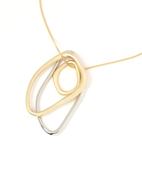 LEPSIM（レプシィム）の「マルチWAYネックレス　174249（ネックレス・レディース・ゴールド系その他2/ゴールド/ゴールド系その他/クリア/シルバー・ONE SIZE）」の16枚目の写真