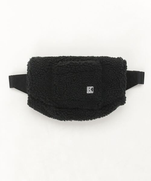 HELLY HANSEN（ヘリーハンセン）の「HELLY HANSEN/ヘリーハンセン ウエストポーチ ファイバーパイルサーモハンドウォーマーウエストバッグ HY92282（ボディバッグ/ウエストポーチ・メンズ・チャコールグレー×ブラック/グレー/ブラック×ブラック・FREE）」の15枚目の写真