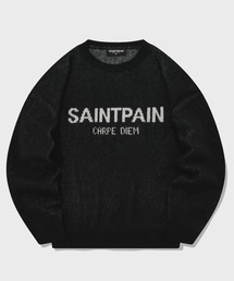 【UNISEX】SAINTPAIN/ソフトロゴニット 2173382