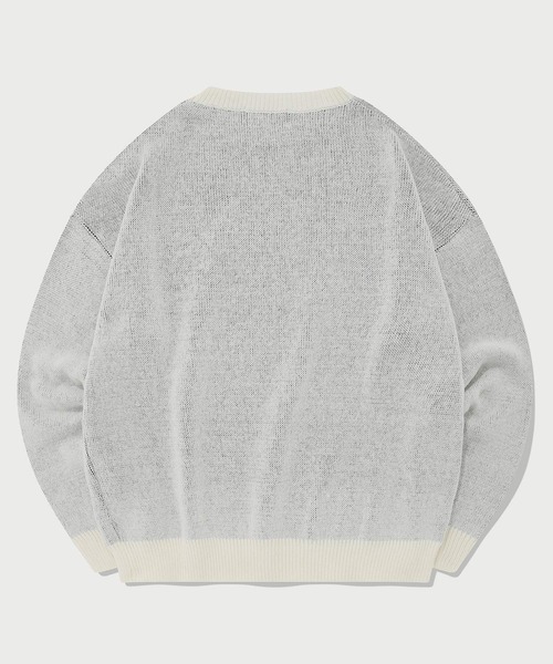 SAINTPAIN(セイントペイン)の「【UNISEX】SAINTPAIN/ソフトロゴニット 2173382(ニット/セーター・メンズ・ブラック/アイボリー・MEDIUM/LARGE)」の9枚目の写真
