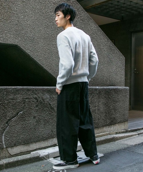 SAINTPAIN(セイントペイン)の「【UNISEX】SAINTPAIN/ソフトロゴニット 2173382(ニット/セーター・メンズ・ブラック/アイボリー・MEDIUM/LARGE)」の12枚目の写真