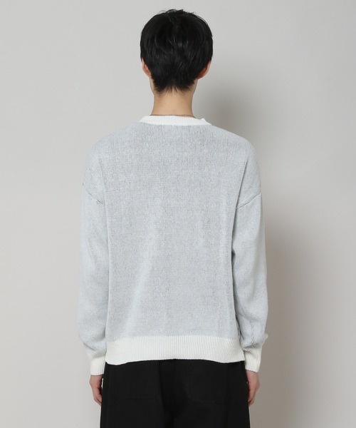 SAINTPAIN(セイントペイン)の「【UNISEX】SAINTPAIN/ソフトロゴニット 2173382(ニット/セーター・メンズ・ブラック/アイボリー・MEDIUM/LARGE)」の17枚目の写真