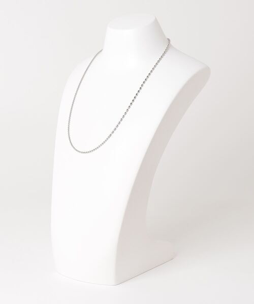 DROIT BELLO(ドロイトベロ)の「DROIT BELLO(ドロイトベロ) PEARL CHAIN NECKLACE/パールチェーンネックレス(ネックレス・レディース・シルバー・F)」の2枚目の写真
