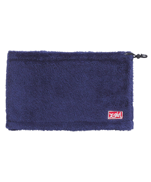 X-girl（エックスガール）の「FLUFFY NECK WARMER（ネックウォーマー/スヌード・レディース・ホワイト/ブラック/ベージュ/グリーン/ネイビー・ONE SIZE）」の5枚目の写真