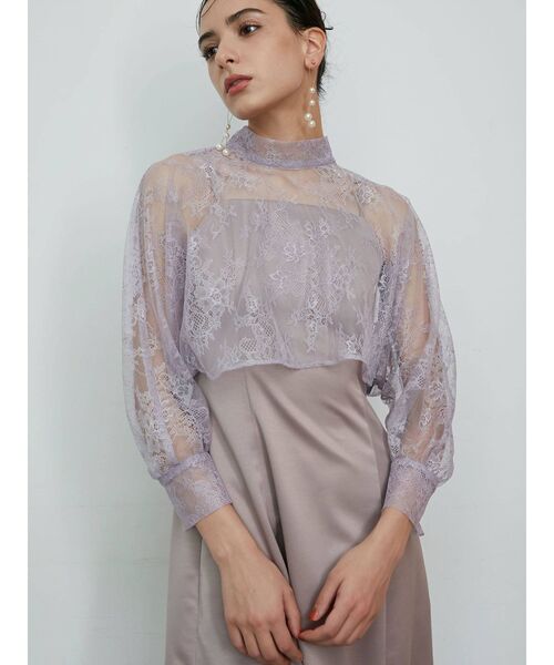 LAGUNAMOON（ラグナムーン）の「LADYフェイクパールワイヤーピアス（ピアス（両耳用）・レディース・アイボリー・FREE）」の5枚目の写真