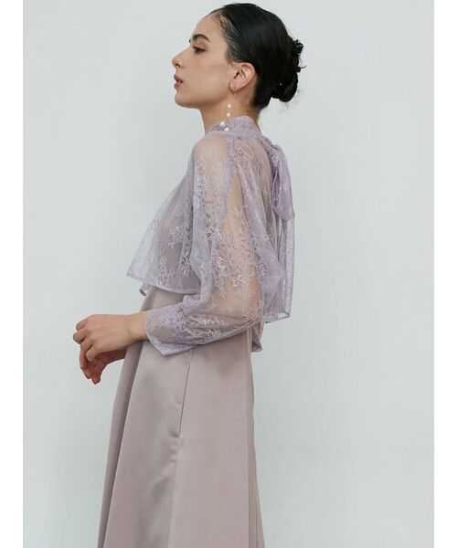 LAGUNAMOON（ラグナムーン）の「LADYフェイクパールワイヤーピアス（ピアス（両耳用）・レディース・アイボリー・FREE）」の6枚目の写真