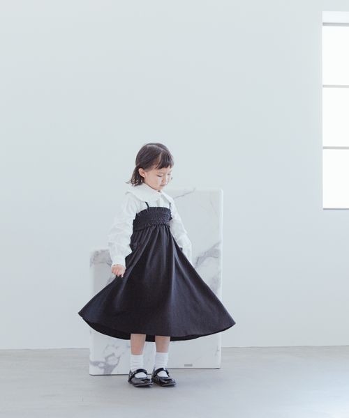 LOWRYS FARM（ローリーズファーム）の「シャーリング２ＷＡＹスカート　184440（スカート・キッズ・ブルー/ブラック/イエロー・110cm/120cm/130cm/140cm/150cm）」の20枚目の写真