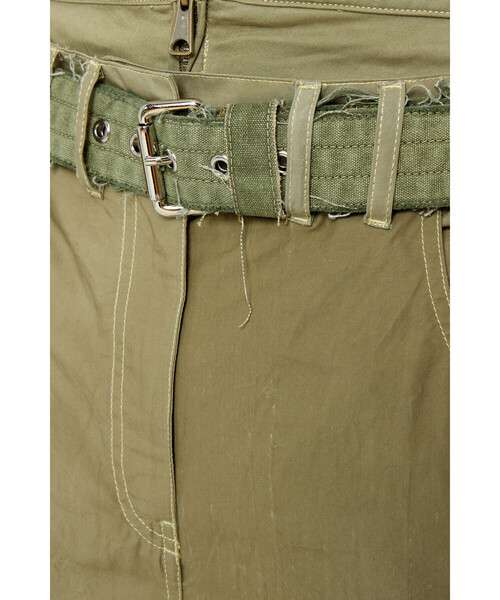 DIESEL(ディーゼル)の「レディース ミリタリー ルーズフィット パンツ(チノパンツ・レディース・カーキ・38inch/36inch/42inch/40inch)」の2枚目の写真