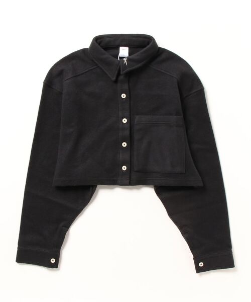 Reebok(リーボック)の「ワイド フリース レイヤー / CL WDE FLEECE LAYER(その他アウター・レディース・ブルー/ベージュ/ブラック・LARGE/MEDIUM/SMALL/X-LARGE)」の8枚目の写真
