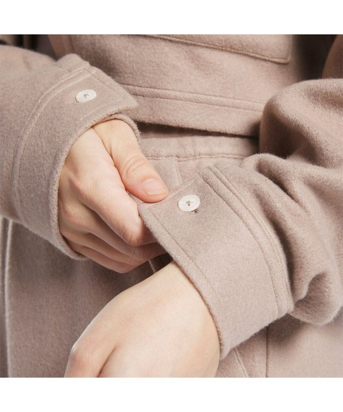 Reebok(リーボック)の「ワイド フリース レイヤー / CL WDE FLEECE LAYER(その他アウター・レディース・ブルー/ベージュ/ブラック・LARGE/MEDIUM/SMALL/X-LARGE)」の9枚目の写真