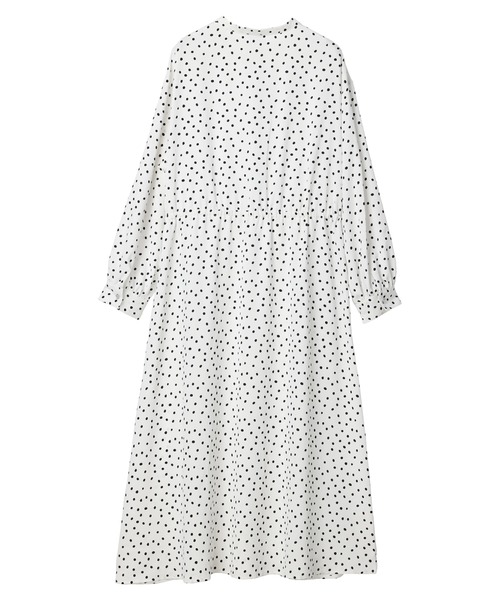 Green Parks（グリーンパークス）の「□First Loveドット柄