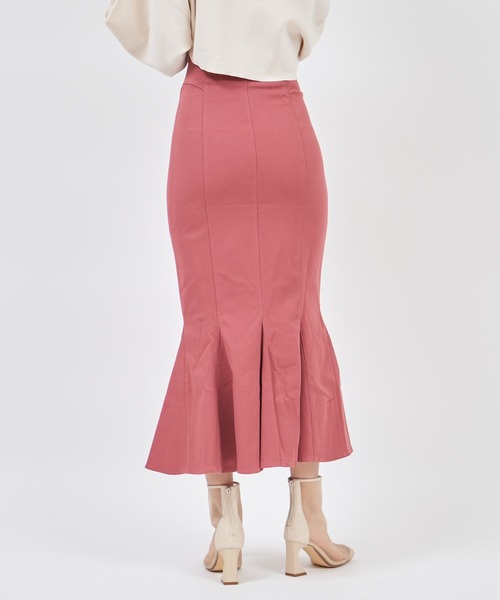 ROYAL PARTY(ロイヤルパーティー)の「ガムストレッチマーメイドスカート’23s(スカート・レディース・ベージュ/ピンク/ブラック・SMALL/MEDIUM)」の15枚目の写真