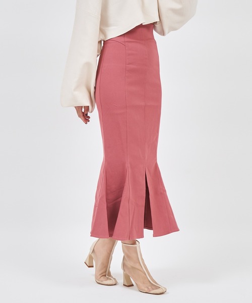 ROYAL PARTY(ロイヤルパーティー)の「ガムストレッチマーメイドスカート’23s(スカート・レディース・ベージュ/ピンク/ブラック・SMALL/MEDIUM)」の21枚目の写真