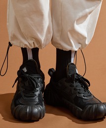 ミマ（ミマ）の「【ミマ】nuunuutaラインソックス（ソックス/靴下）」