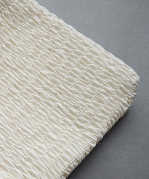 flower(フラワー)の「メニーシャーリングバッグ(ショルダーバッグ・レディース・アイボリー/ブラック・FREE)」の5枚目の写真