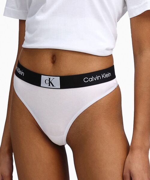 Calvin Klein（カルバン・クライン）の「Calvin Klein 1996 モダンソング（ショーツ・レディース・ホワイト/ブラック/グレー/ブラック×レッド・S/M/L/XS）」の2枚目の写真