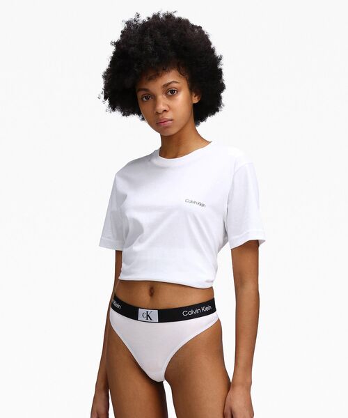 Calvin Klein（カルバン・クライン）の「Calvin Klein 1996 モダンソング（ショーツ・レディース・ホワイト/ブラック/グレー/ブラック×レッド・S/M/L/XS）」の11枚目の写真