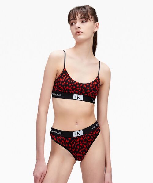 Calvin Klein（カルバン・クライン）の「Calvin Klein 1996 モダンソング（ショーツ・レディース・ホワイト/ブラック/グレー/ブラック×レッド・S/M/L/XS）」の6枚目の写真