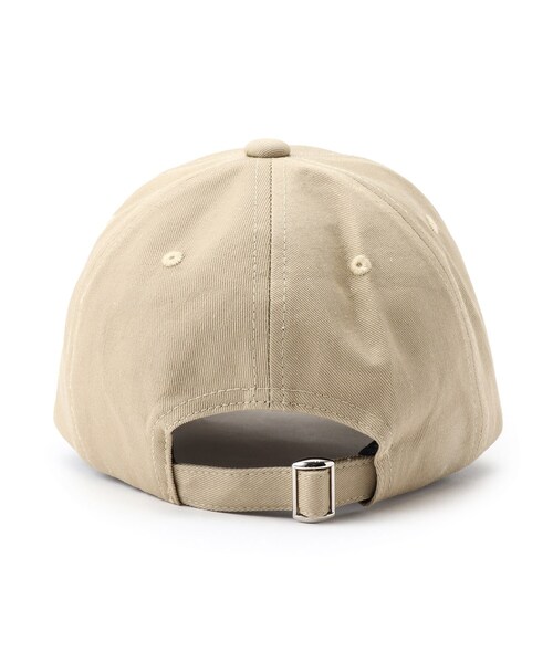 SHOO・LA・RUE（シューラルー）の「◆ツイルワッペン風刺繍CAP（キャップ・レディース・ベージュ/ライトパープル/ブラック・00）」の5枚目の写真