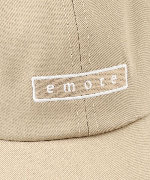 SHOO・LA・RUE（シューラルー）の「◆ツイルワッペン風刺繍CAP（キャップ・レディース・ベージュ/ライトパープル/ブラック・00）」の8枚目の写真