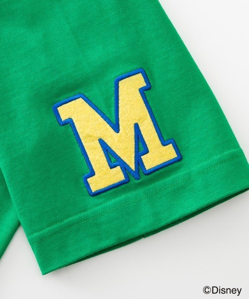 Disney（ディズニー）の「＜大きいサイズ＞ディズニー ミッキー/フェイスプリントTシャツ GEVS.（Tシャツ/カットソー・レディース・グリーン/ブラック/オフホワイト・L/LL/3L/4L/5L）」の9枚目の写真