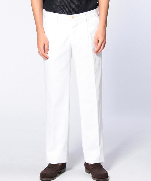 UNITED ARROWS（ユナイテッドアローズ）の「GUIDO/R MASAWA CTN WIDE◆（その他パンツ・メンズ・コバルトブルー/ホワイト・48/46/50/44）」の4枚目の写真