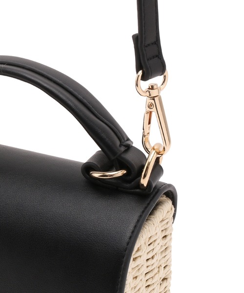 ROPE' PICNIC（ロペピクニック）の「フラップスクエアペーパーショルダーバッグ（ショルダーバッグ・レディース・オレンジ/ブラック・FREE）」の9枚目の写真