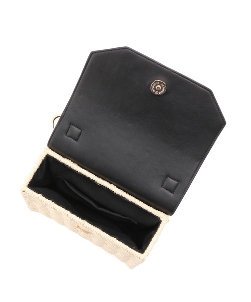 ROPE' PICNIC（ロペピクニック）の「フラップスクエアペーパーショルダーバッグ（ショルダーバッグ・レディース・オレンジ/ブラック・FREE）」の8枚目の写真