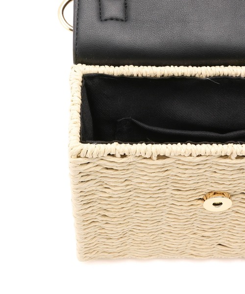 ROPE' PICNIC（ロペピクニック）の「フラップスクエアペーパーショルダーバッグ（ショルダーバッグ・レディース・オレンジ/ブラック・FREE）」の16枚目の写真