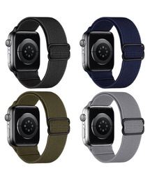 【OKUOKU 0909】Apple Watch Band / アップルウォッチ バンド スポーツバンド 4本セット oku-awatchset-1