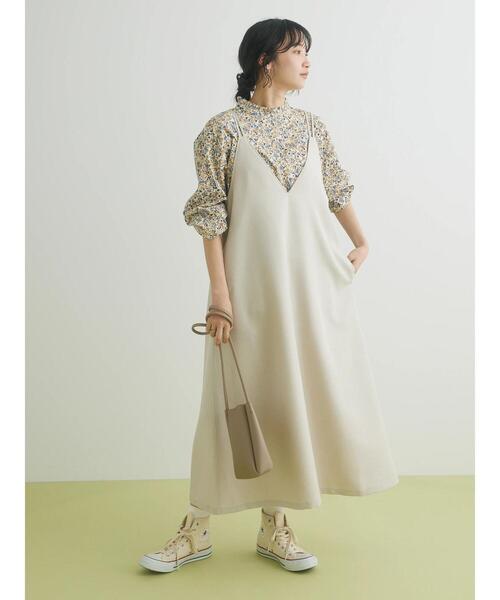CRAFT STANDARD BOUTIQUE(クラフトスタンダードブティック)の「リネンライクワンピース(ワンピース・レディース・ブラック/ブラウン/ベージュ・FREE)」の17枚目の写真
