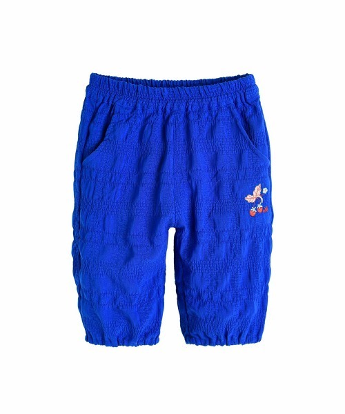 moimoln（モイモルン）の「ベリーブルー7分丈ジョガーパンツ（その他パンツ・キッズ・ブルー・100cm/110cm/120cm/130cm/140cm）」の3枚目の写真