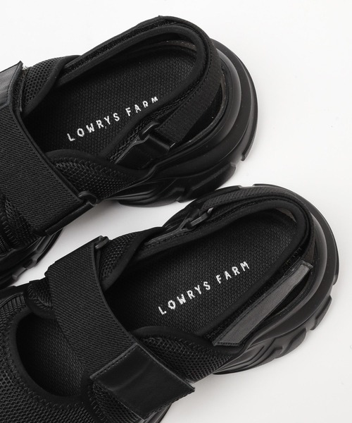 LOWRYS FARM（ローリーズファーム）の「スニーカーサンダル　190701（サンダル・レディース・ホワイト/ブラック・MEDIUM/LARGE）」の15枚目の写真