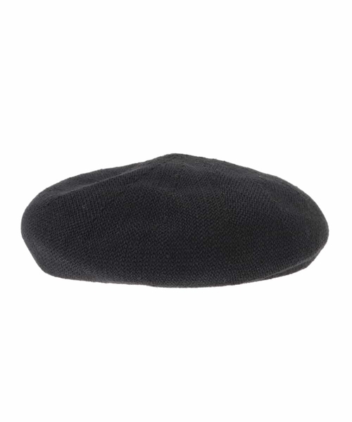 a.v.v（アーヴェヴェ）の「リネンサーモベレー帽（ハンチング/ベレー帽・メンズ・ブラック/ベージュ・46）」の10枚目の写真