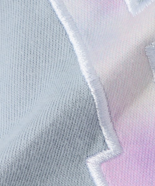 LOVETOXIC（ラブトキシック）の「ドロストカレッジアップリ半T（Tシャツ/カットソー・キッズ・サックスブルー/ブラック/マルチ/オフホワイト・SS/S/L/M）」の11枚目の写真