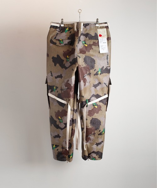 SEVESKIG(セヴシグ)の「SEVESKIG/セブシグ/M-51 ver World Peace Camouflage(カーゴパンツ・メンズ・カモフラージュ・LARGE/MEDIUM/X-LARGE/SMALL)」の2枚目の写真