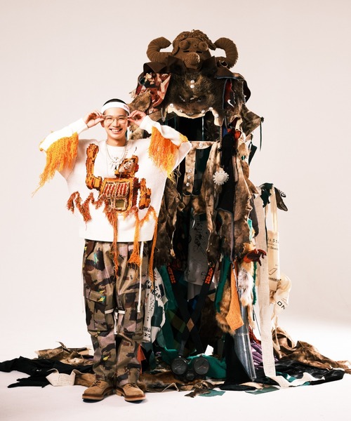 SEVESKIG(セヴシグ)の「SEVESKIG/セブシグ/M-51 ver World Peace Camouflage(カーゴパンツ・メンズ・カモフラージュ・LARGE/MEDIUM/X-LARGE/SMALL)」の5枚目の写真