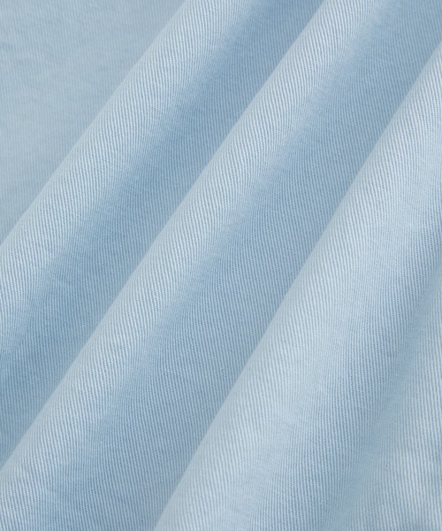 ADAM ET ROPE'（アダムエロペ）の「【CO.Organics】ライトカツラギ ワイドフォルム ベルテッド パンツ / ユニセックス / セットアップ対応（その他パンツ・メンズ・スミクロ/グリーン/サックスブルー・L/M）」の9枚目の写真