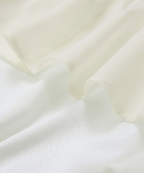 ROPE'(ロペ)の「【洗える】布帛ラッフル襟カットソー(Tシャツ/カットソー・レディース・ホワイト/ブラック/ベージュ系その他2・38)」の19枚目の写真