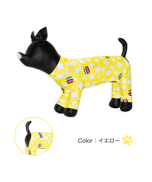 Buzz Factory カラフルロンパース チェック ボーダー 総柄（ペットウェア）｜Buzz Factory（バズファクトリー）