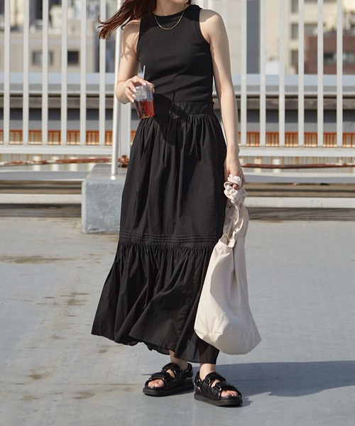 Shelly island（シェリーアイランド）の「コットンタックフレア