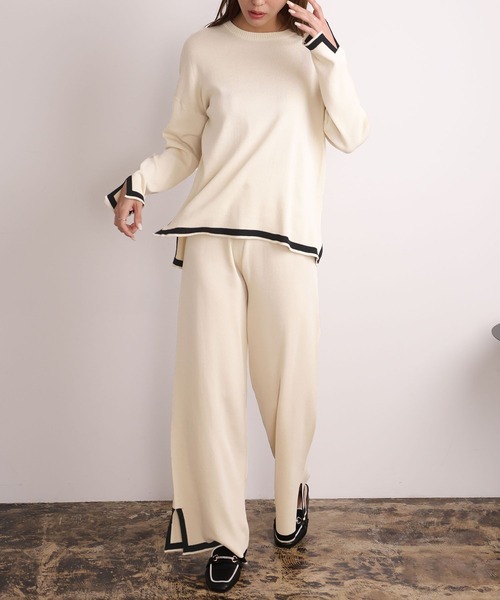 新品未使用　2025SS BEIGE.定番のLUIZAセットアップ 新品未使用2025SS BEIGE.定番のLUIZAセットアップ
