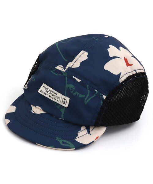 BREEZE（ブリーズ）の「リゾートジェットキャップ（キャップ・キッズ・ネイビー/ベージュ・54/58/50）」の2枚目の写真