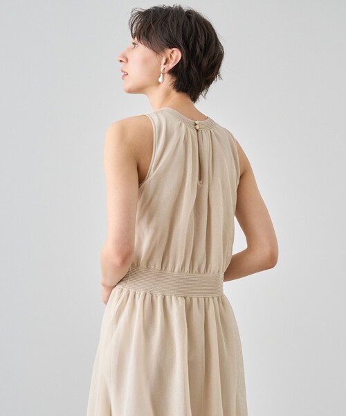ANAYI（アナイ）の「シアーボリュームニット ワンピース〈セットアップ